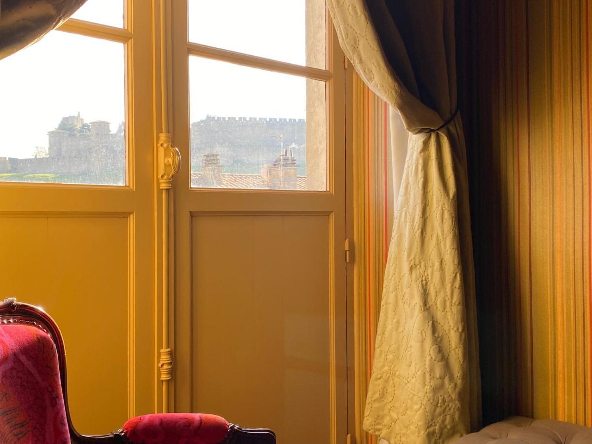 Demeure Saint Louis Historic Manor, City 700M, Parking,A C,Clim,Wifi, Heated Pool, City View Carcassonne Zewnętrze zdjęcie