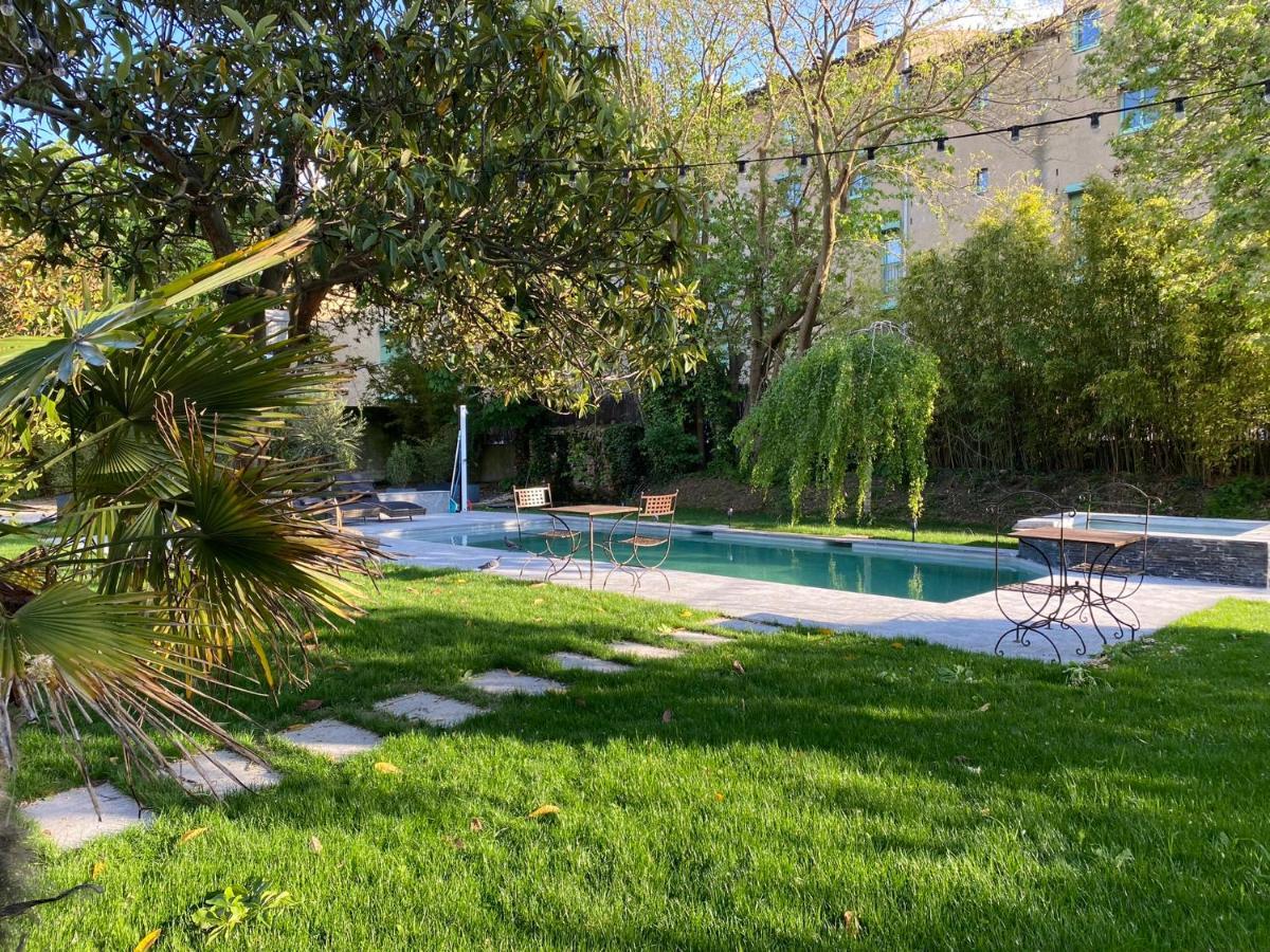 Demeure Saint Louis Historic Manor, City 700M, Parking,A C,Clim,Wifi, Heated Pool, City View Carcassonne Zewnętrze zdjęcie