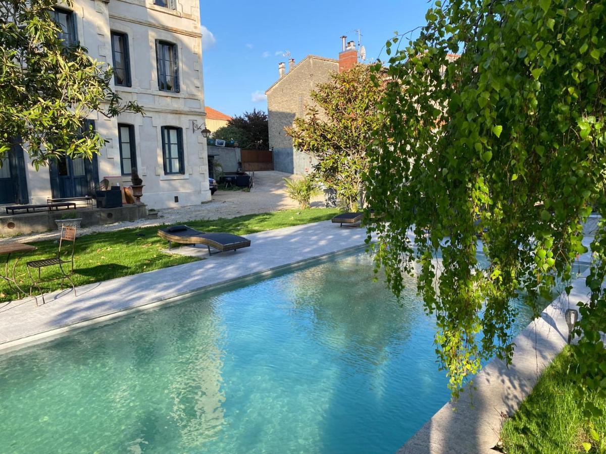 Demeure Saint Louis Historic Manor, City 700M, Parking,A C,Clim,Wifi, Heated Pool, City View Carcassonne Zewnętrze zdjęcie