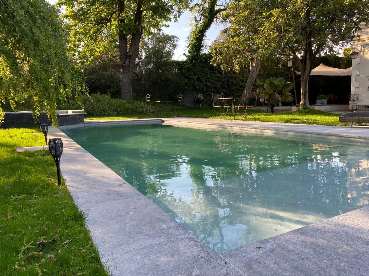 Demeure Saint Louis Historic Manor, City 700M, Parking,A C,Clim,Wifi, Heated Pool, City View Carcassonne Zewnętrze zdjęcie